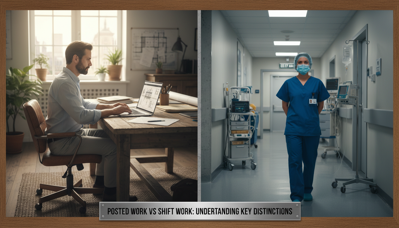 découvrez les différences essentielles entre le travail posté et le travail en shift pour mieux comprendre leurs impacts sur l'organisation et la vie professionnelle.