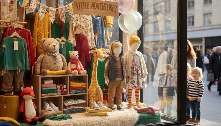découvrez comment les vitrines locales mettent en valeur et subliment les collections pour enfants, attirant l’attention et créant un univers magique pour les plus jeunes.